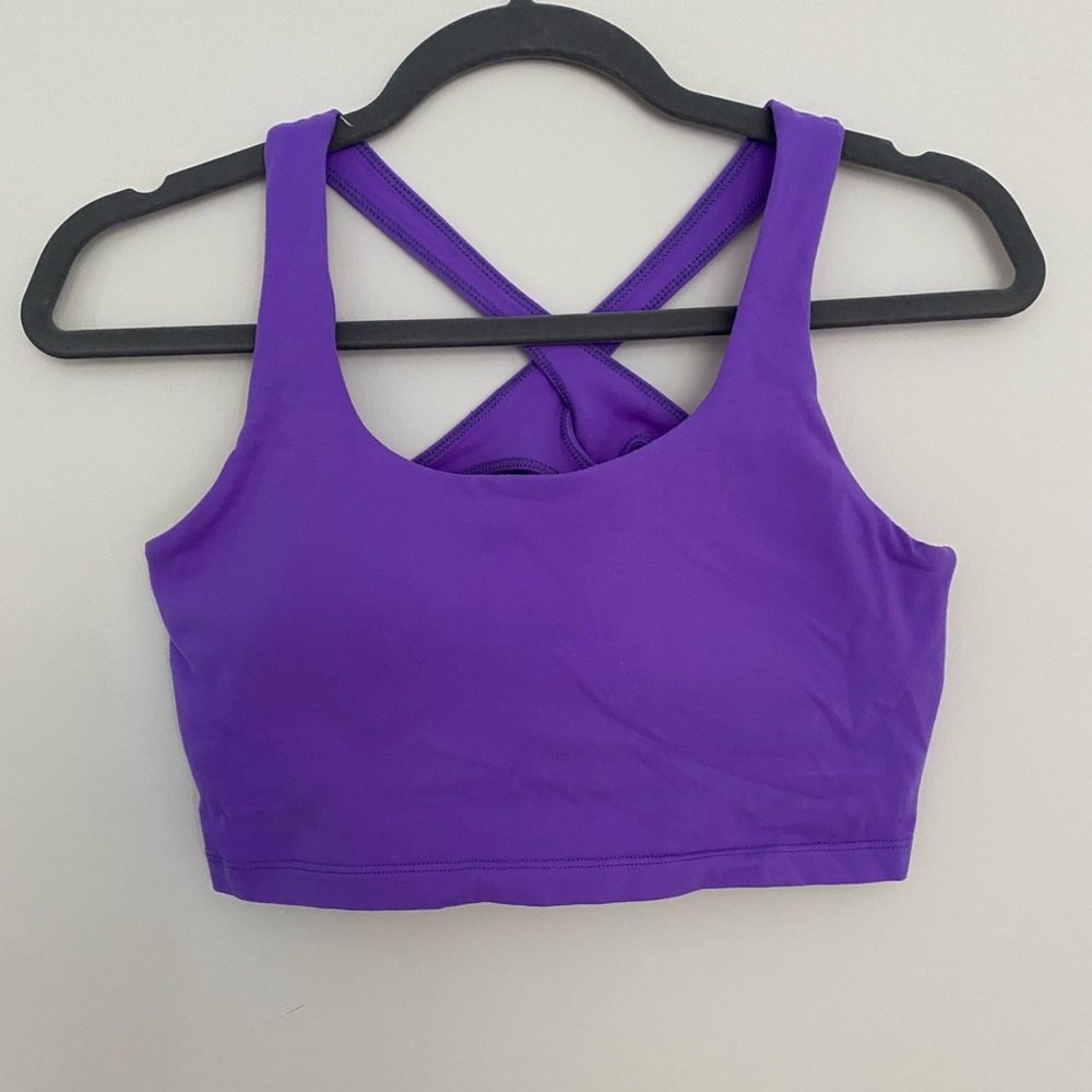 Purple Beyond Yoga Sports Bra